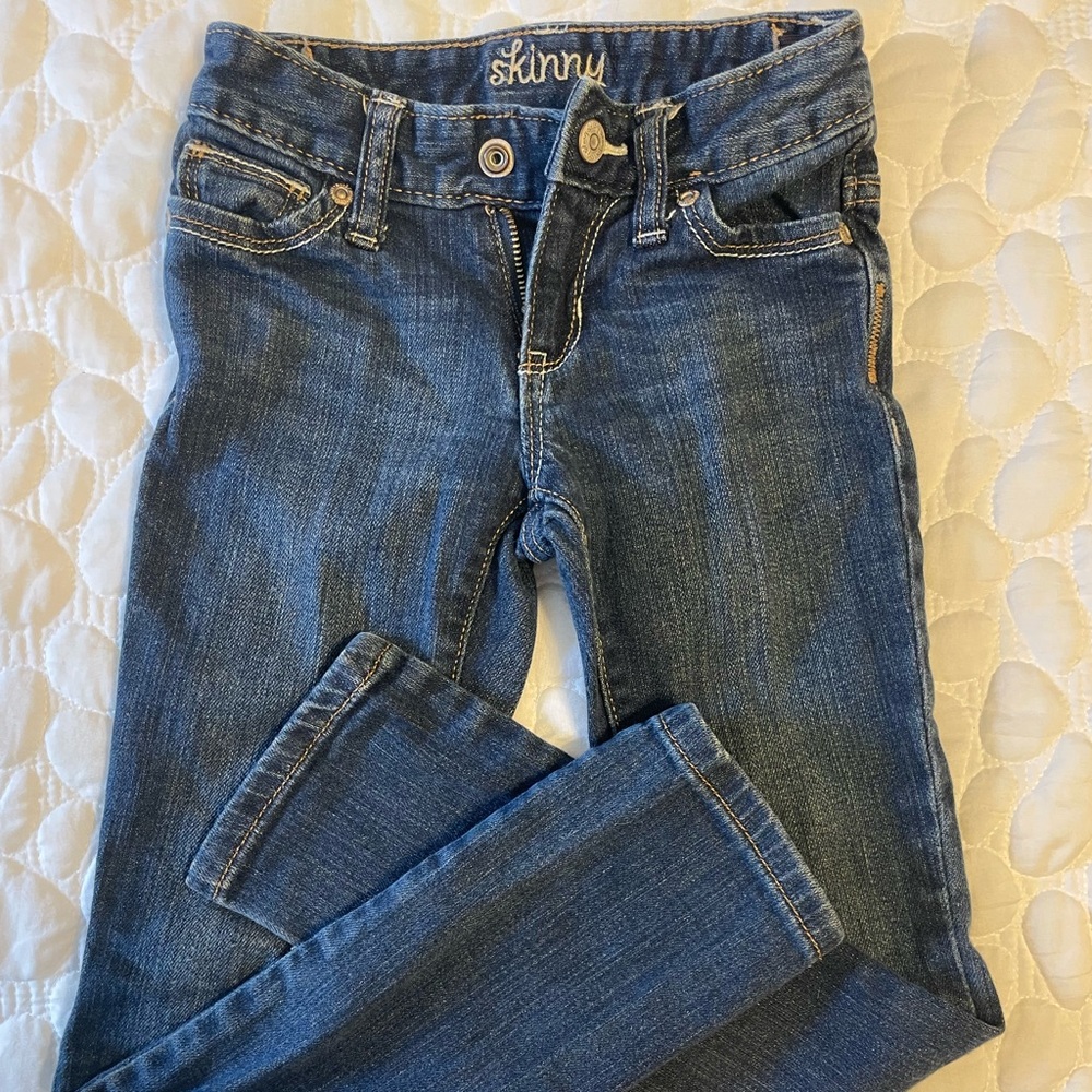 Old Navy toddler/ girls skinny jeans EUC